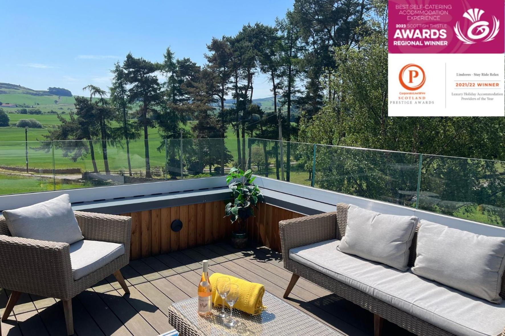 Luxury Lodge With Hot Tub At Lindores Newburgh  Екстер'єр фото