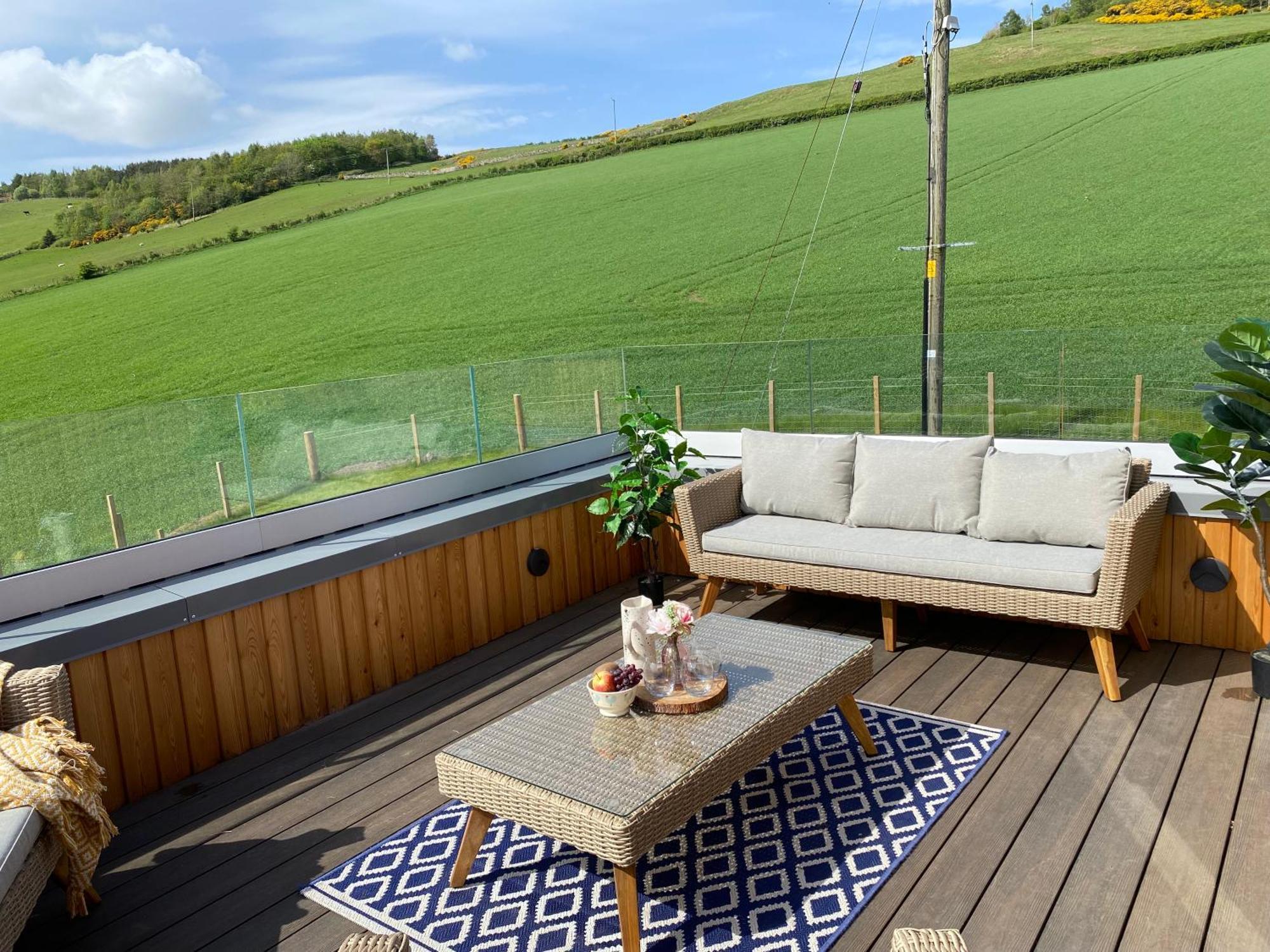 Luxury Lodge With Hot Tub At Lindores Newburgh  Екстер'єр фото